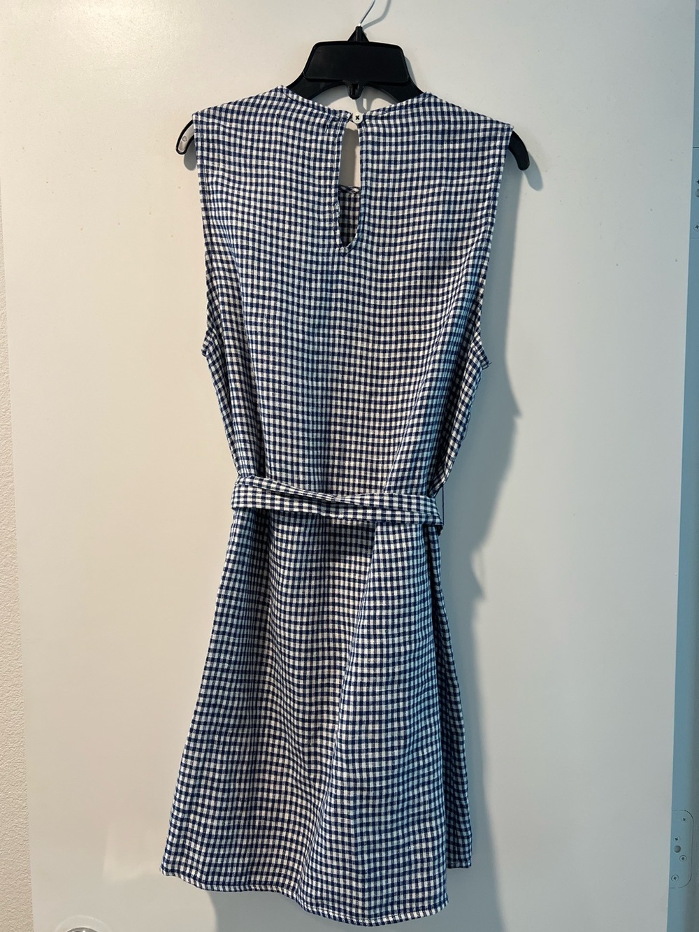 Reformation Blue and White Linen Dress - Picture 6 of 7
